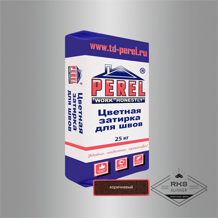 Затирочная смесь Perel RL 50/коричневая в Белгороде