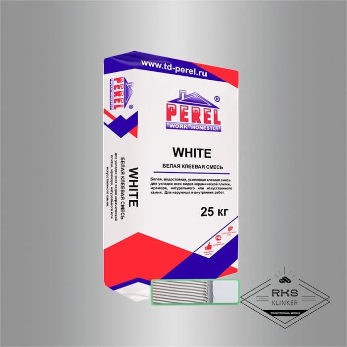 WHITE Perel клей для мрамора и камня в Белгороде