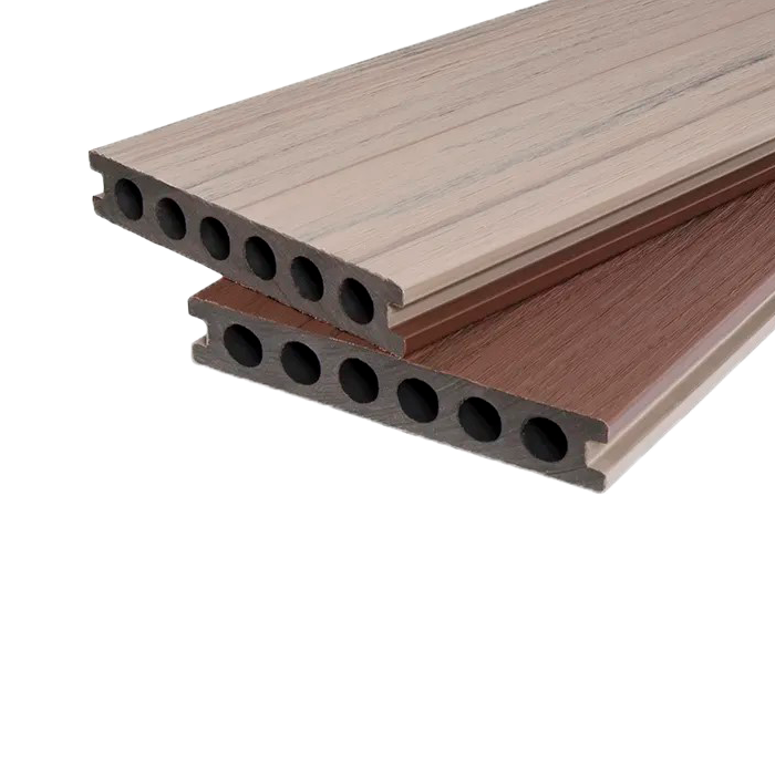 Террасная доска ДПК Dual POLIVAN GROUP,Premium Co-Extrusion,Light gray в Белгороде