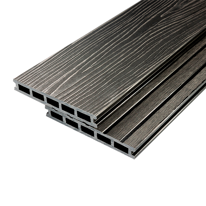 Террасная доска из ДПК RusDecking, UnoDeck Mogano, Графит в Белгороде