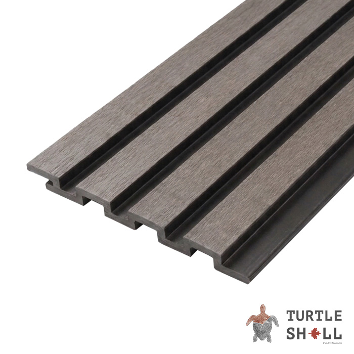 Реечная панель Bar Lines, Faroese Smokewood, Co-extrusion в Белгороде