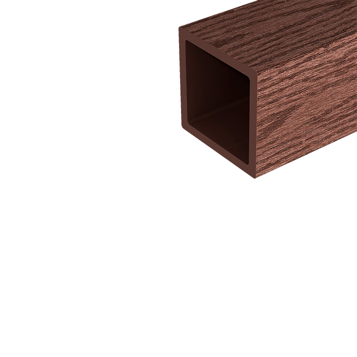 Столб ДПК Woodvex, Select, темно- коричневый в Белгороде
