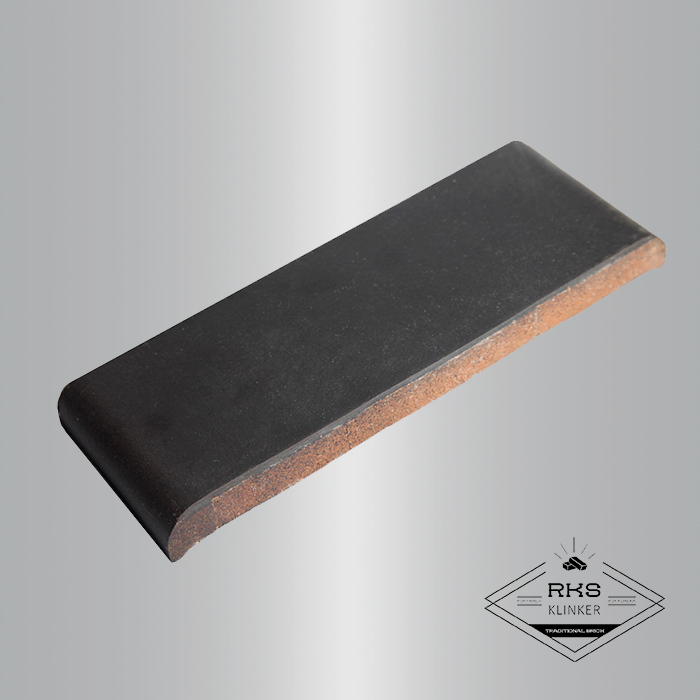 Парапетная плитка ZG Clinker, КР20 190x110x25 мм, Графит в Белгороде