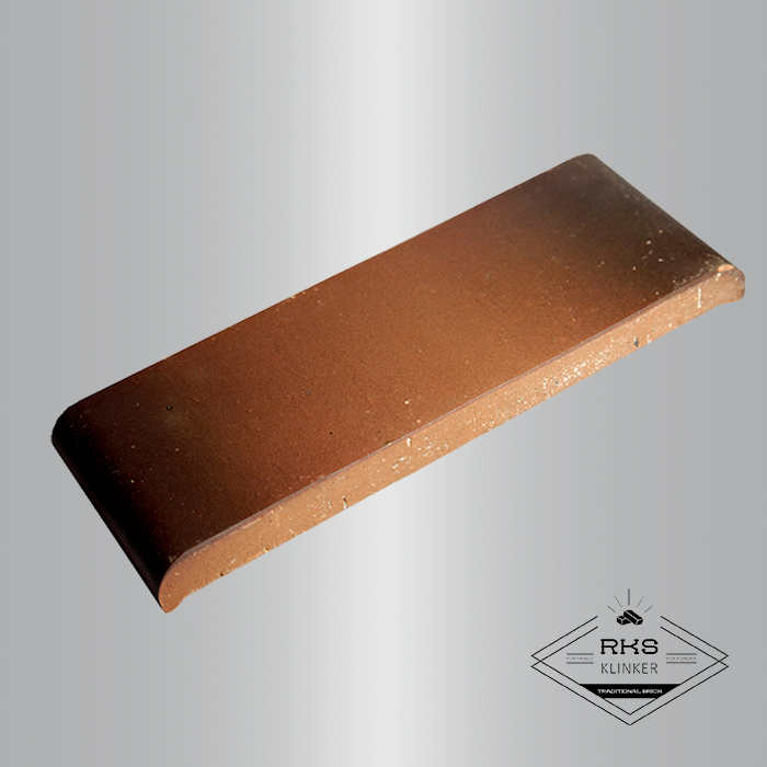 Парапетная плитка ZG Clinker, КР20 190x110x25 мм, Каштановая в Белгороде