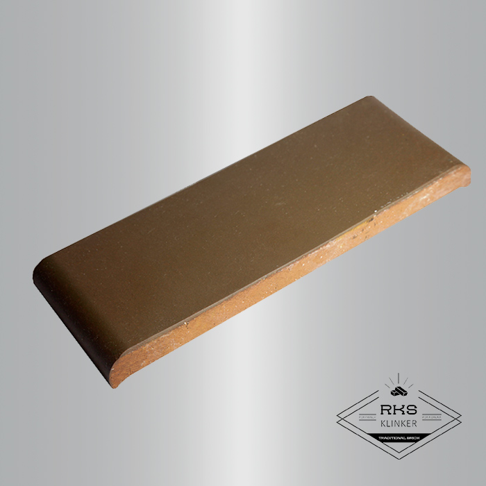 Парапетная плитка ZG Clinker, КР20 190x110x25 мм, Коричневая в Белгороде