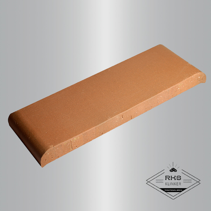 Парапетная плитка ZG Clinker, КР20 190x110x25 мм, Красная в Белгороде