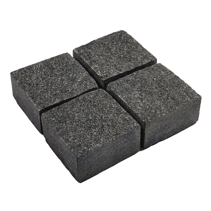Гранитная брусчатка RKS SLATE Gabbro (Габбро) Карандаш, 100x100 мм в Белгороде