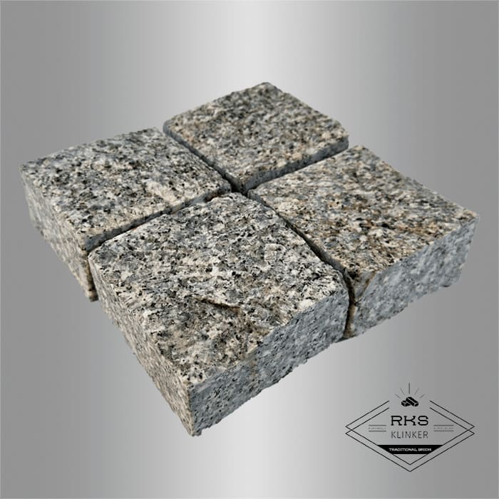 Гранитная брусчатка Grey Pearl, Карандаш, 100x100 мм в Белгороде