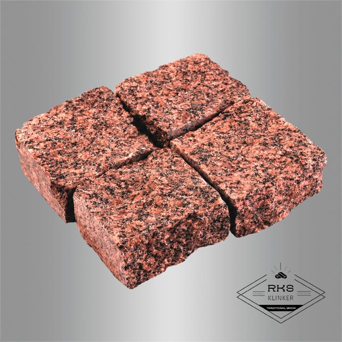 Гранитная брусчатка Сюськюянсаари, Колотая, 100x100 мм в Белгороде