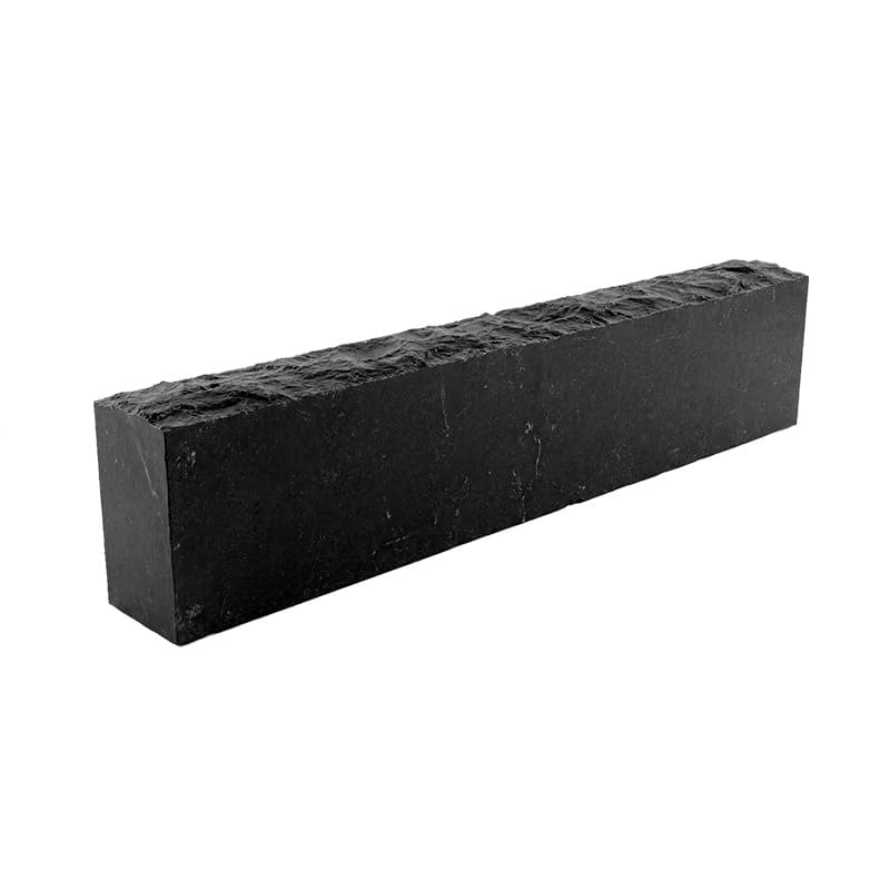 Бордюр из камня RKS SLATE Belgian Black, колотый, 200х50х1000 мм в Белгороде