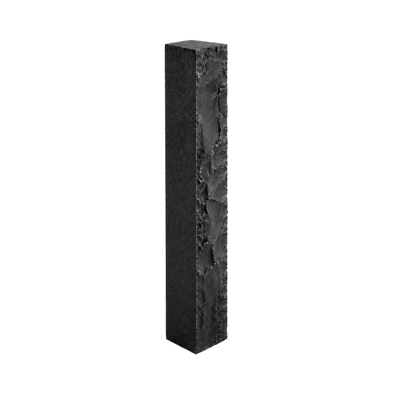 Палисад из камня RKS SLATE Belgian Black, колотый, 100х100х1000 мм в Белгороде