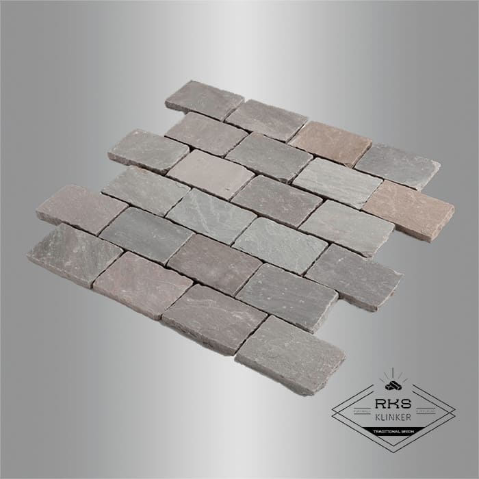 Брусчатка из песчаника RKS Slate Belgian Grey 200x100x40 мм в Белгороде