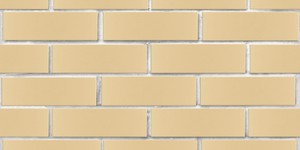 Кирпич облицовочный ЛСР, бежевый, гладкий, 1 НФ на белом шве