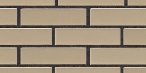 Кирпич облицовочный ЛСР, бежевый, гладкий, 1 НФ на графитовом шве