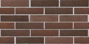 Кирпич облицовочный ЛСР, Красный Флэш Ультра, рустик, 1 НФ на белом шве