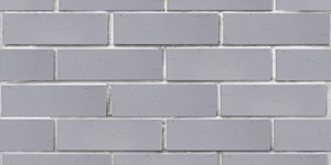 Клинкерный кирпич ЛСР Осло серый, поверхность винтаж, 0,7 НФ на белом шве