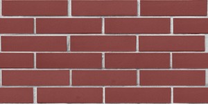 Кирпич облицовочный ЛСР, Винный, Гладкий, 1НФ на белом шве