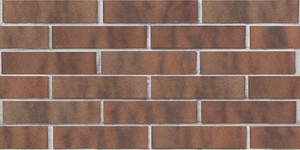 Кирпич облицовочный ЛСР, Ореховый флэш, Гладкий, 1НФ на белом шве
