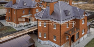 Кирпич облицовочный BRAER КРАСНЫЙ на фасаде дома фото (2)