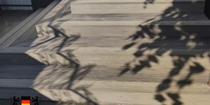 Террасная доска ДПК Bamberg English Barnwood крыльцо и ступени из террасной доски и завершающей доски Bullnose (2)