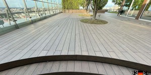 Террасная доска ДПК Bamberg Natural Brazilian Walnut (благоустройство, оформление клумб) (7)