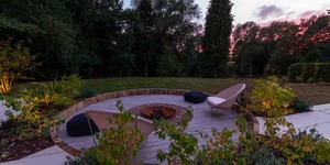 Террасная доска ДПК Bamberg Natural Karelian Birch (патио, благоустройство) 5