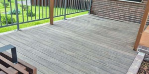 Террасная доска ДПК Bamberg Shipboard Brazilian Walnut пол в беседке из дпк (1)