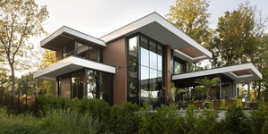 Террасная доска ДПК Turtle Shell Australian Palisander Co-Extrusion современный фасад из террасной доски (2)
