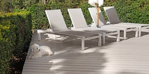 Террасная доска ДПК Turtle Shell French Oak Co-Extrusion настил из дпк вокруг бассейна (11)