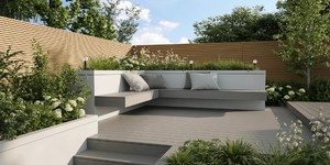 Террасная доска ДПК Turtle Shell French Oak Co-Extrusion (терраса, ступени, скамейка, патио) 8