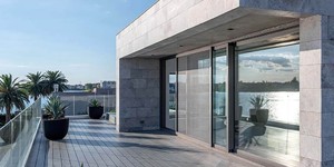 Террасная доска ДПК Turtle Shell Scottish Slatewood Co-Extrusion настил для открытого балкона