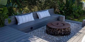 Террасная доска ДПК Turtle Shell Scottish Slatewood Co-Extrusion (патио) 9
