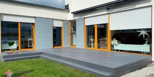 Террасная доска ДПК Turtle Shell Scottish Slatewood Co-Extrusion (терраса, ступени)_0