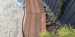 Террасная доска ДПК Turtle Shell Solid Australian Palisander Dual Thai Teak Co-Extrusion благоустройство подпорной стены доской из дпк (1)