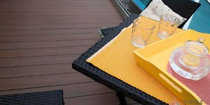 Террасная доска ДПК Turtle Shell Texas Hickory Co-Extrusion открытый балкон настил из дпк