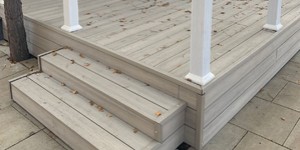 Ступени из ДПК Turtle Shell French Oak Co-Extrusion (терраса, крыльцо, ступени) 9