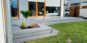 Ступени из ДПК Turtle Shell Scottish Slatewood Co-Extrusion (терраса, ступени)_3