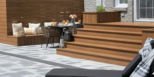 Ступени из ДПК Turtle Shell Thai Teak Co-Extrusion крыльцо и забор из дпк (2)