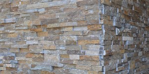 Каменный фасад 3D мозаика из камня RKS SLATE Сланец Rusty Slate Rockface фото (5)