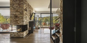 Каменный камин заказать 3D панели RKS SLATE Кварцит Multi Quartz Country (4)