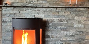 Камень на стену за печь в сауне и бане купить 3D панели RKS SLATE Кварцит Silver Shine Natural