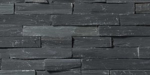3D мозаика из камня для фартука кухни RKS SLATE Сланец Black Bark Rockface купить (3)
