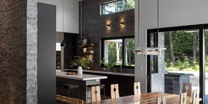 Каменная мозаика для фартука кухни 3D панели RKS SLATE Кварцит Silver Grey Classic Z купить (6)