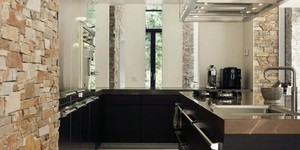 Каменный фартук на кухне фото 3D панели RKS SLATE Кварцит Multi Quartz Country заказать (3)
