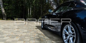 Купить тротуарную плитку серую в Воронеже Браер Туман Старый Город Ландхаус