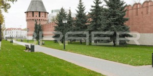 Тротуарная плитка БРАЕР Старый Город Ландхаус серый и техас - Кремль. Тула (1)